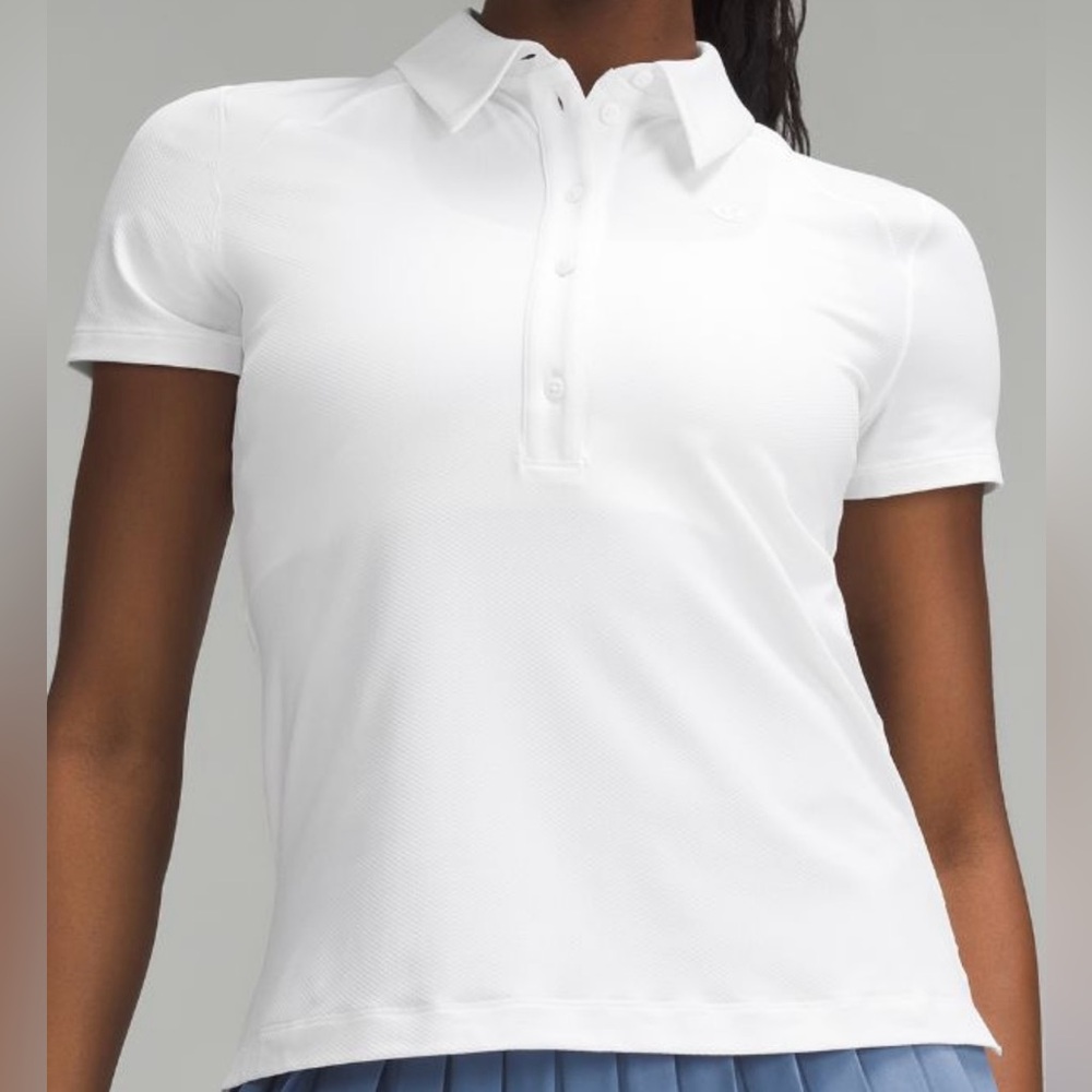 Lululemon Quick Dry Short Sleeve Polo Shirt